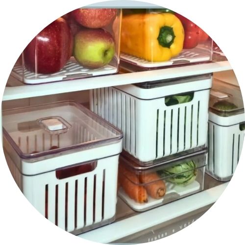 5 benefícios de usar uma caixa organizadora para geladeira (e por que ela muda sua rotina na cozinha) 1 caixa organizadora para geladeira transparente. 1